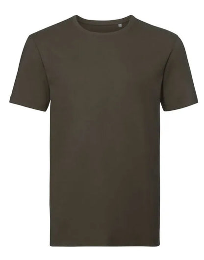 Russell Short Sleeve Collection Russell Short Sleeve Mens Pure Organic T R108M - - Customisable T-Shirt