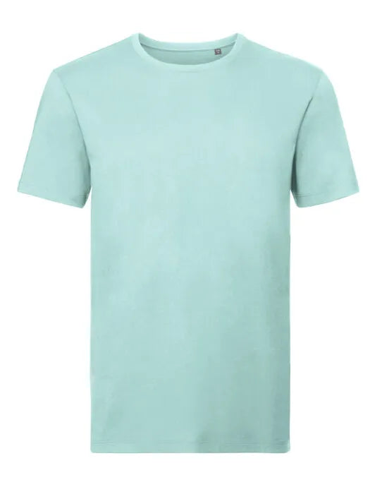 Russell Short Sleeve Collection Russell Short Sleeve Mens Pure Organic T R108M - - Customisable T-Shirt