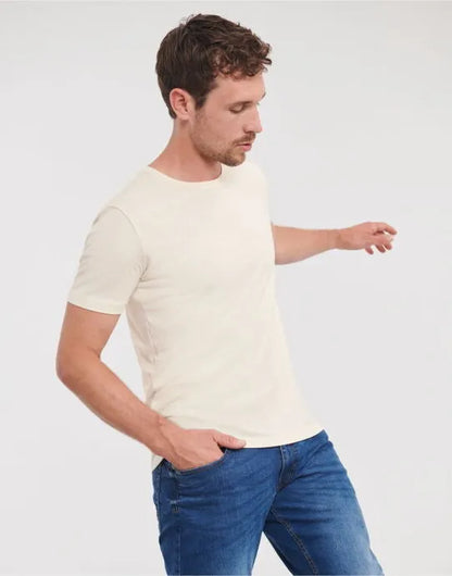 Russell Short Sleeve Collection Russell Short Sleeve Mens Pure Organic T R108M - - Customisable T-Shirt