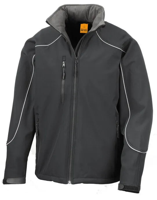 Result Hooded Softshell Jacket R118X - - Customisable Softshell Jacket