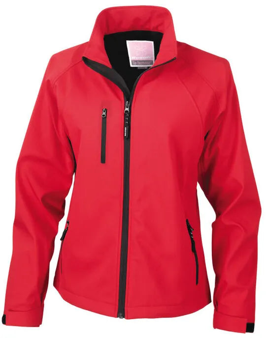 Result Womens Baselayer Softshell Jacket R128F - - Customisable Softshell Jacket
