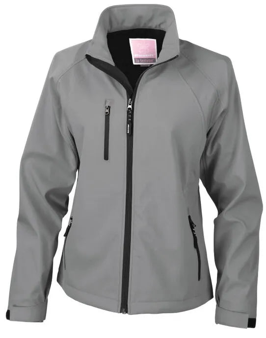 Result Womens Baselayer Softshell Jacket R128F - - Customisable Softshell Jacket