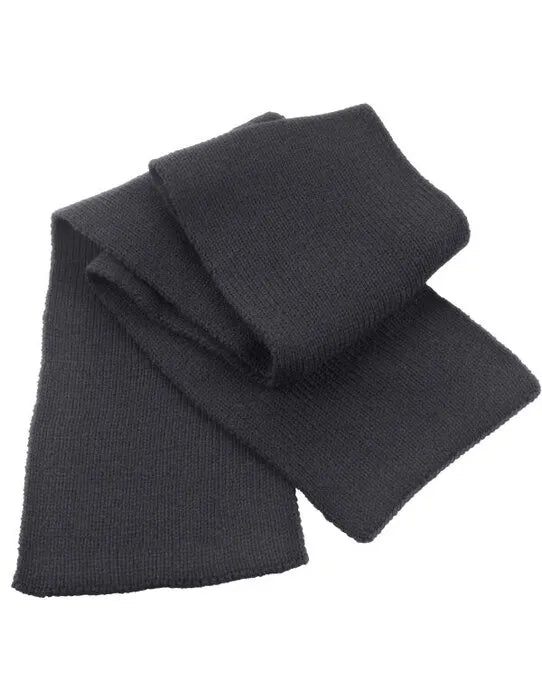 Result Winter Classic Heavy Knit Scarf R145X - - Customisable Scarfs
