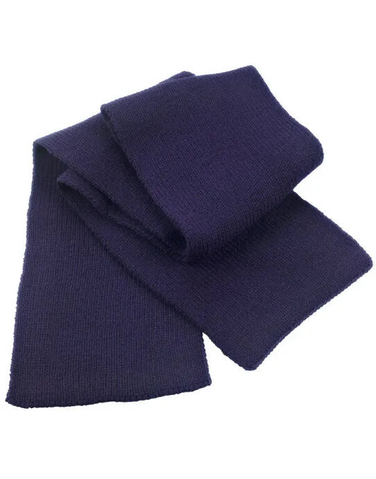 Result Winter Classic Heavy Knit Scarf R145X - - Customisable Scarfs