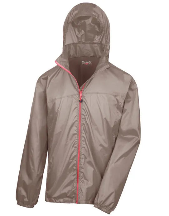 Result Urban LWeight Stowable Jacket R189X - - Customisable Jacket