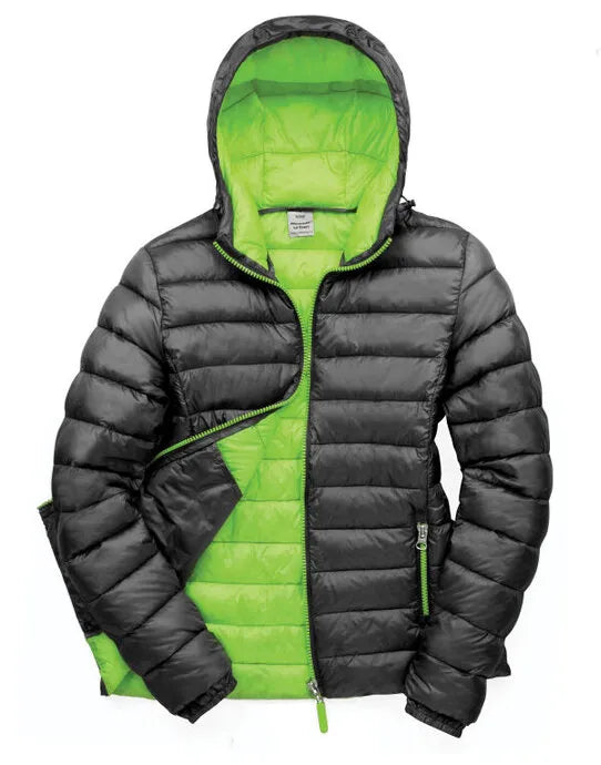 Result Urban Ladies Snowbird Hooded Jacket R194F - - Customisable Outerwear