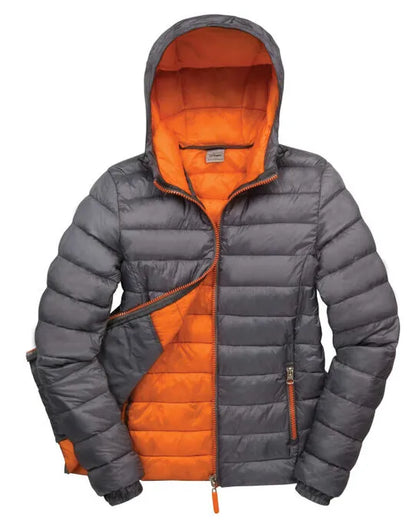 Result Urban Ladies Snowbird Hooded Jacket R194F - - Customisable Outerwear