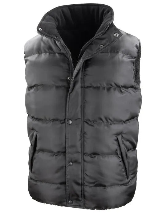 Result Core Nova Lux Padded Hooded Gilet R223X - - Customisable Bodywarmers