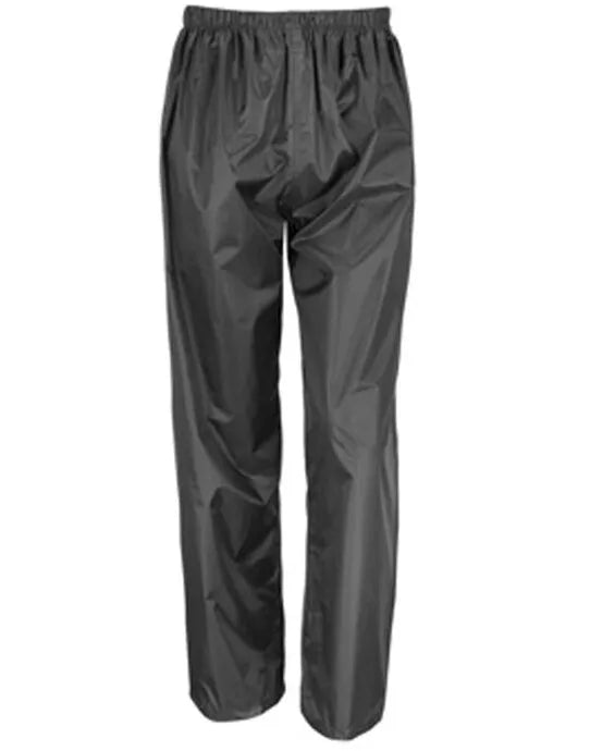 Result Core Junior Rain Trousers R226J - - Customisable Trousers