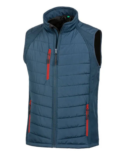 Result Black Compass Softshell Gilet R238X - - Customisable Bodywarmers