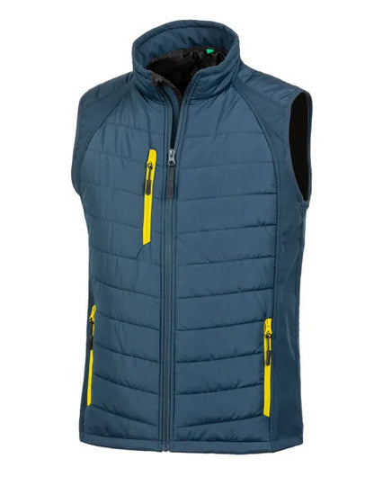 Result Black Compass Softshell Gilet R238X - - Customisable Bodywarmers