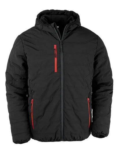 Result Black Compass Padded Winter Jacket R240X - - Customisable Jacket