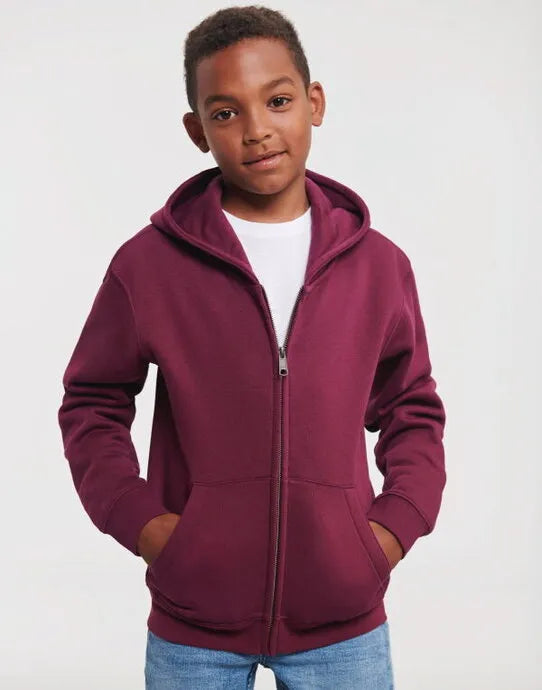 Russell Kids Authentic Zip Hood Sweat R266B - - Customisable Sweatshirts