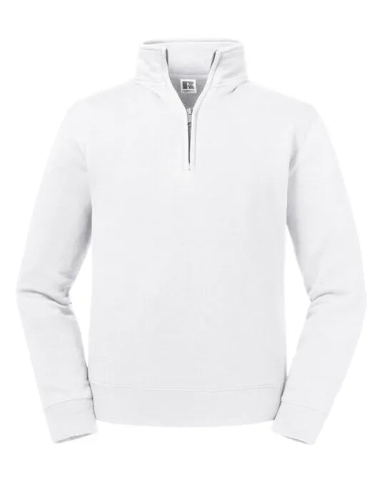 Russell Collection Russell Authentic 14 Zip Sweat R270M - - Customisable Sweatshirts