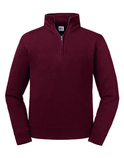 Russell Collection Russell Authentic 14 Zip Sweat R270M - - Customisable Sweatshirts