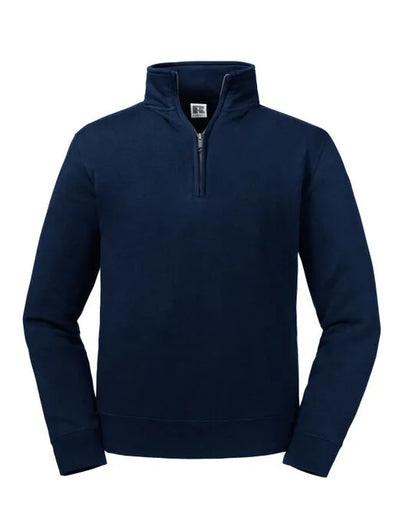 Russell Collection Russell Authentic 14 Zip Sweat R270M - - Customisable Sweatshirts