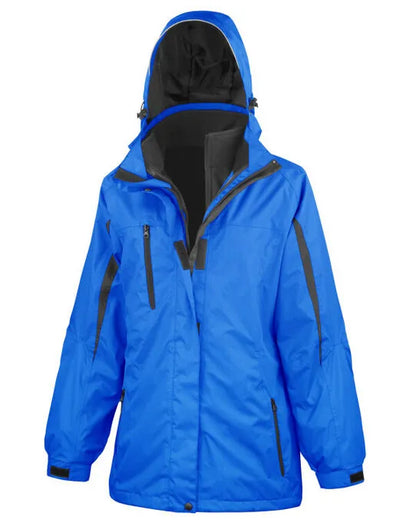 Result R400F Women’s 3-in-1 Journey Jacket - - Customisable Jacket