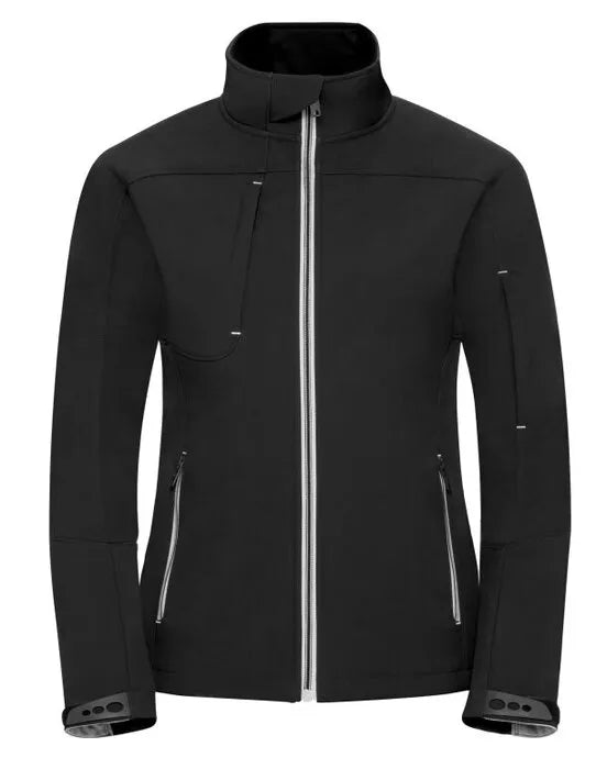 Russell Collection Russell Ladies Bionic Softshell Jacket R410F - - Customisable Softshell Jacket