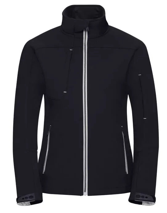 Russell Collection Russell Ladies Bionic Softshell Jacket R410F - - Customisable Softshell Jacket