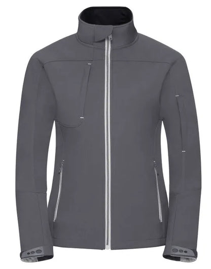 Russell Collection Russell Ladies Bionic Softshell Jacket R410F - - Customisable Softshell Jacket