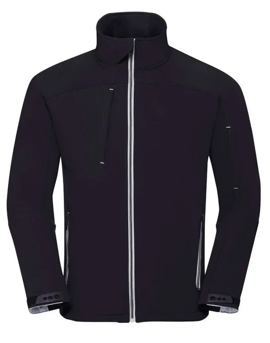 Russell Collection Russell Mens Bionic Softshell Jacket R410M - - Customisable Softshell Jacket