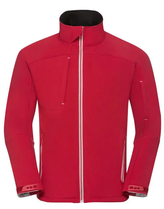 Russell Collection Russell Mens Bionic Softshell Jacket R410M - - Customisable Softshell Jacket