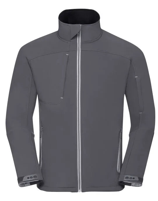 Russell Collection Russell Mens Bionic Softshell Jacket R410M - - Customisable Softshell Jacket