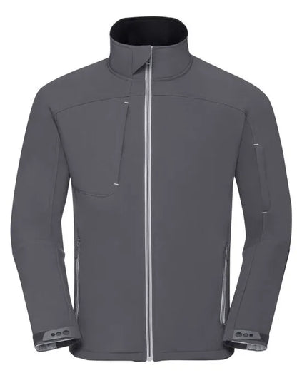 Russell Collection Russell Mens Bionic Softshell Jacket R410M - - Customisable Softshell Jacket