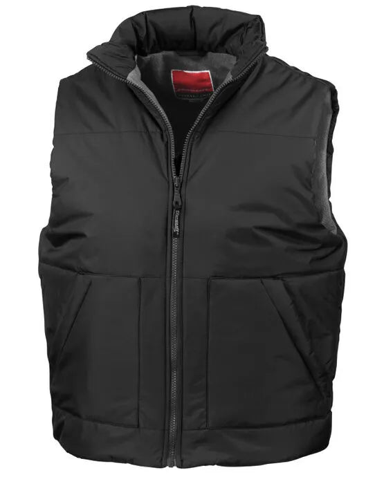 Result Fleece Lined Bodywarmer R44X - - Customisable Bodywarmers