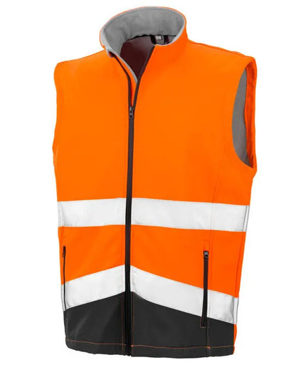 Result Safeguard Safety Softshell Gilet R451X - - Customisable Bodywarmers