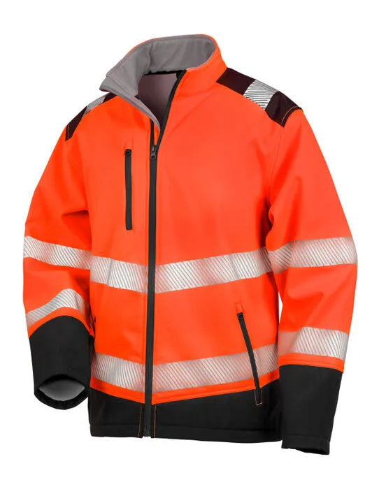 Result Safeguard Ripstop Safety Softshel R476X - - Customisable Outerwear