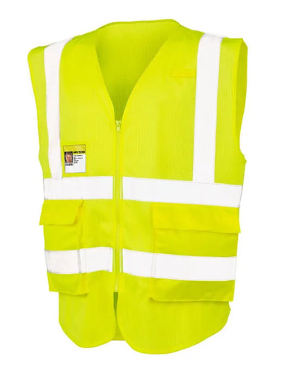 Result Sguard Exec Cool Mesh Safety Vest R479X - - Customisable Safetywear