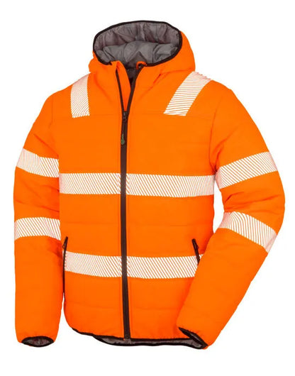 Result Rcycled Ripstop Padded Safety Jacket R500X - - Customisable Safetywear