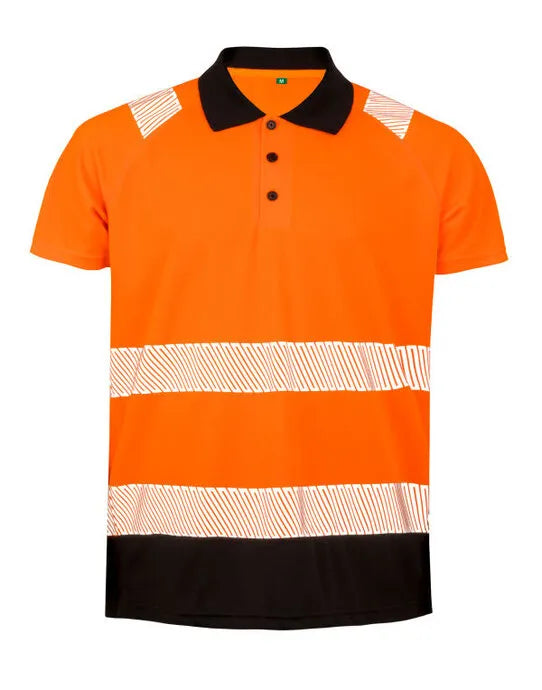 Result Recycled Safety Polo R501X - - Customisable Polos