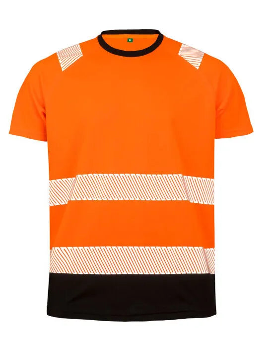 Result Recycled Safety T Shirt R502X - - Customisable T-Shirt