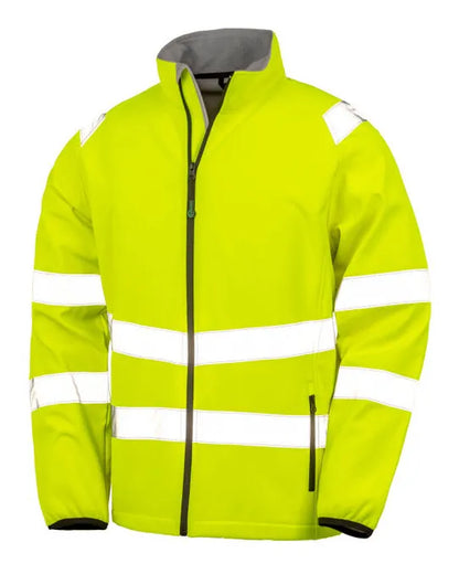 Result Recycled Printable Safety Sshell R505X - - Customisable Jacket