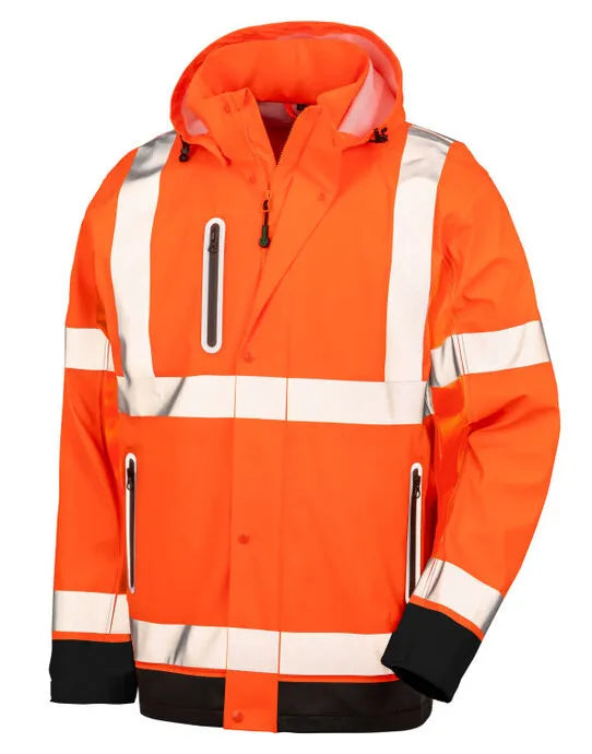 Result Genuine Recycled Result Heavy Duty Prism PU Safe&amp;Dry Jacket R507X - - Customisable Jacket