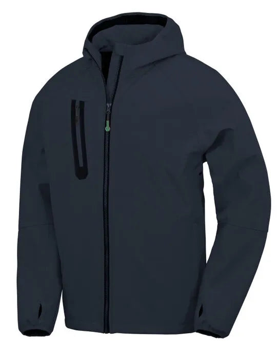 Result Genuine Recycled Result 3-Layer Recycled Hooded Softshell R909X - - Customisable Jacket