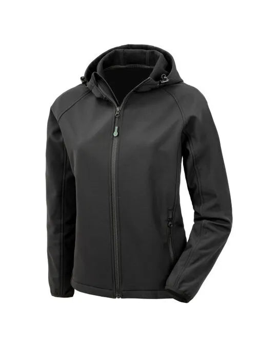 Result Ladies Recycled Pable Hood Shell R911F - - Customisable Jacket