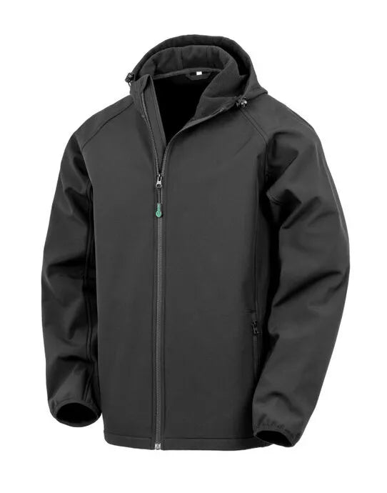 Result Mens Recycled Pable Hood Sshell R911M - - Customisable Jacket