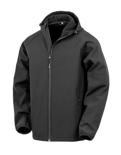 Result Mens Recycled Pable Hood Sshell R911M - - Customisable Jacket