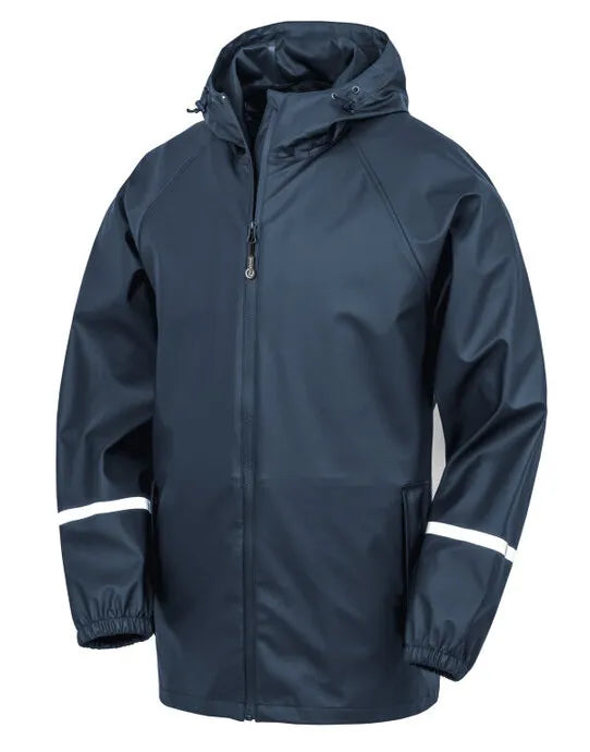 Result Genuine Recycled Result Prism PU Waterproof Jacket R915X - - Customisable Jacket