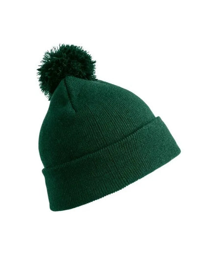 Result Winter Junior Pom Pom Beanie rc028j - - Customisable Caps