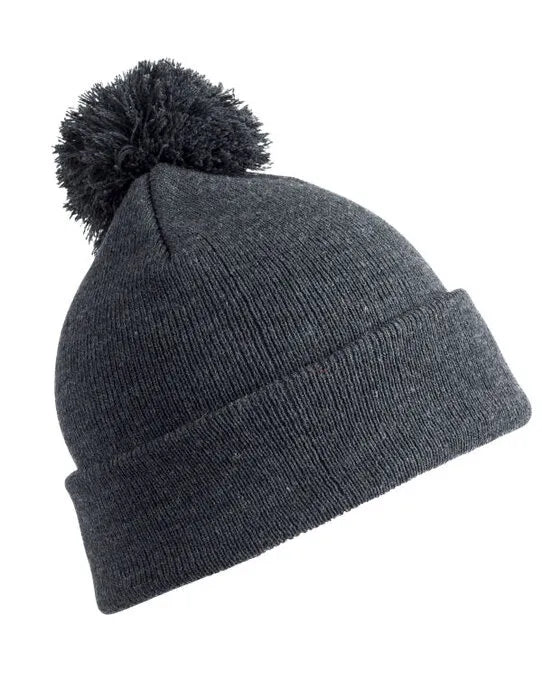 Result Winter Essentials Pom Pom Beanie rc028x - - Customisable Caps