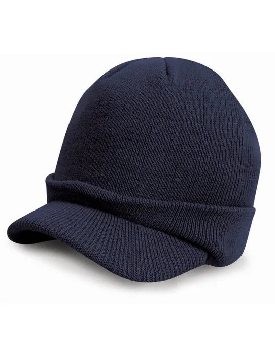 Result Winter Esco Army Knitted Hat rc60 - - Customisable Hats