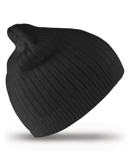 Result Winter Essentials Result Winter Double Knit Cotton Beanie RC74 - - Customisable