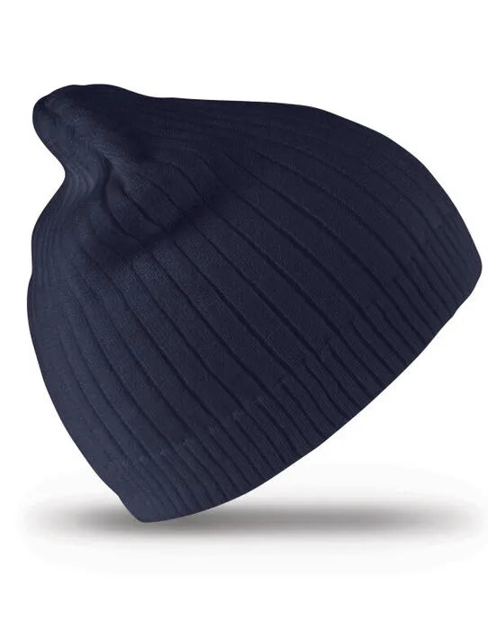 Result Winter Essentials Result Winter Double Knit Cotton Beanie RC74 - - Customisable