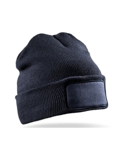 Result Rcycled Thinsulate Printer Beanie rc934x - Navy O S - Customisable Caps