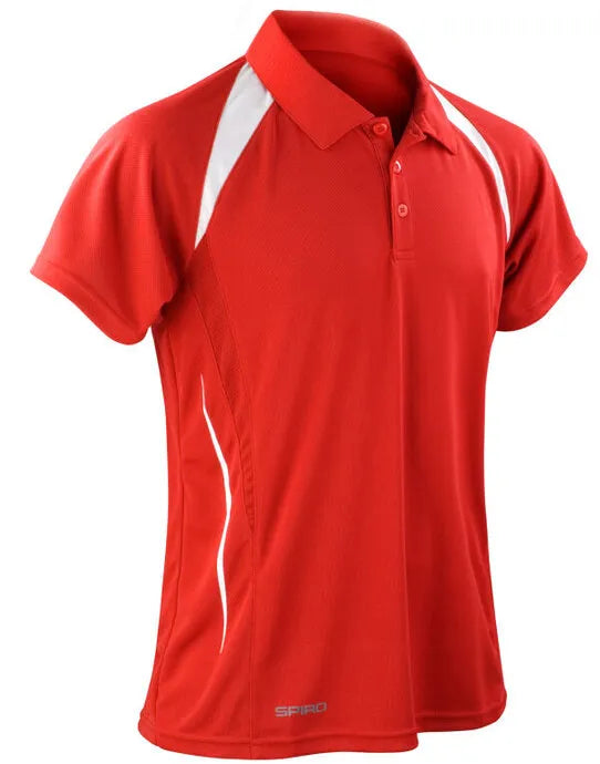 Spiro Mens Team Spirit Polo Shirt S177M - - Customisable Polos