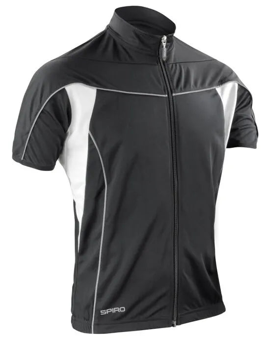 Spiro Mens Bikewear Full Performance Top s188m - - Customisable Sportswear